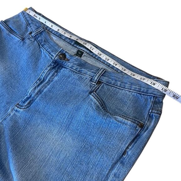 Ralph Lauren Capri jeans classic mid calf size 18 W - Picture 12 of 13